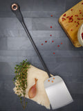 Spatule pour le grill forgée à la main en acier inoxydable et cuivre