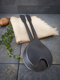 Salad utensil pair