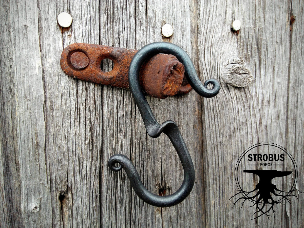 Hand-forged S-hooks – Strobus Forge