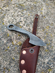 Hand forged utility knife