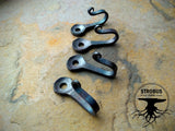 Sets of small hand-forged farrier nail hooks