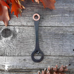 Hand-forged bottle opener