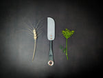 Hand forged stainless steel Picnic knife / cheese knife /spreading spatula
